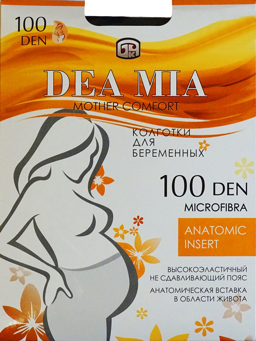 Колготки для беременных DEA MIA Mother Comfort  Microfibra 100den