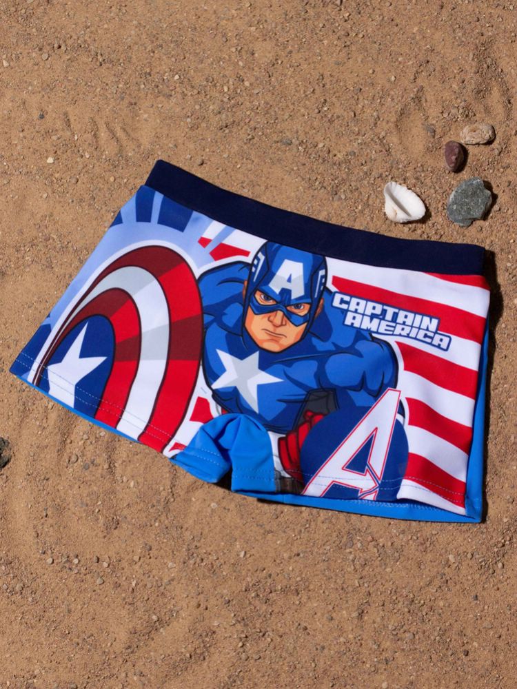 Купальные трусы для мал. Captain America