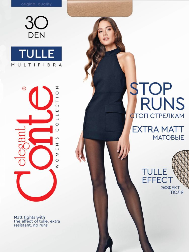 Колготки женские Conte TULLE 30